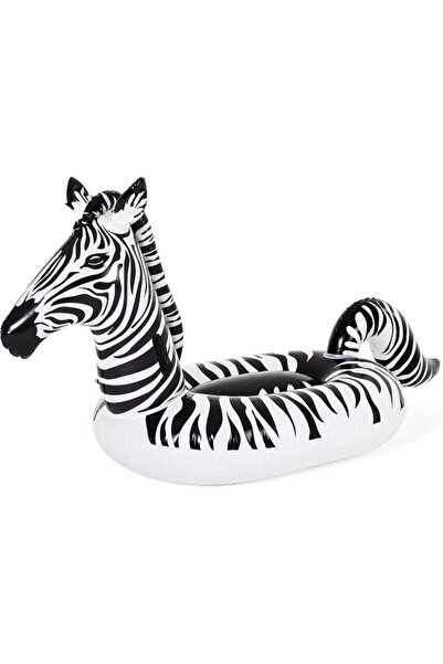 BESTWAY Zebra Inflatable Ride On | Pool Float, Swimming Pool Kids Inflatable Raft, Pool Toys for Kid