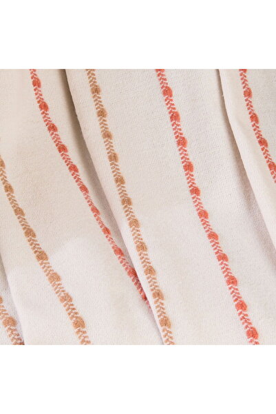 ASPARTAM Soft Elvia Cotton Tv Blanket - Cream - 130X170 cm