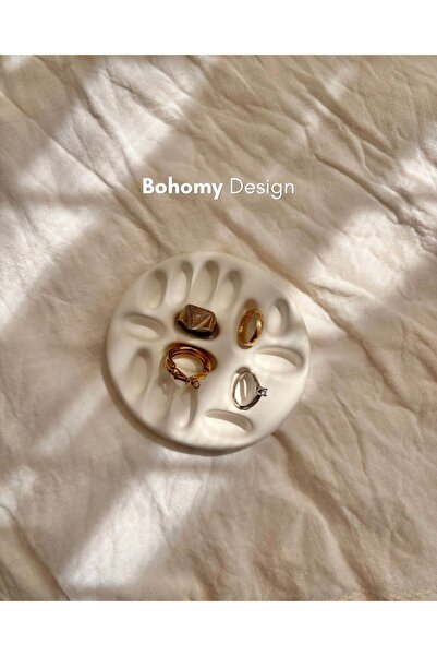 Bohomy Design Pinterest Yüzüklük, Çoklu Yüzük Standı, Yüzük Çekim Standı (Wax VERNİKLİ)
