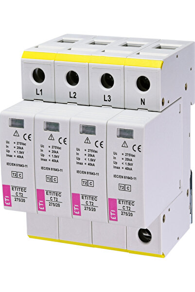 Other Descărcător de supratensiune ETITEC T2 C, 275V, Tip 2, CCR808