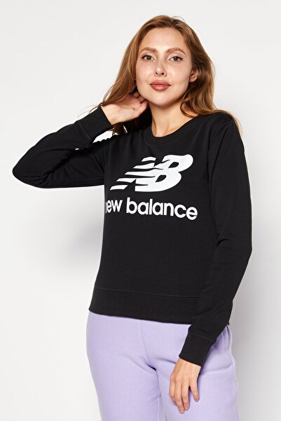 New Balance Women Sport Fit Long Sleeve Training Sweatshirt, Black