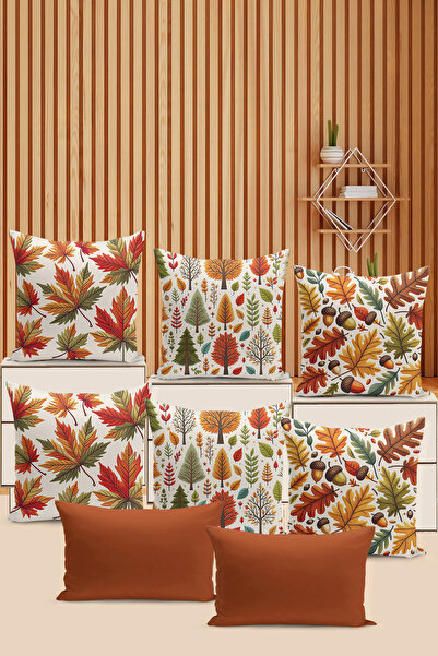 Filamente Husă de pernă cu imprimare digitală pe două fețe, 8 bucăți, aspect ...