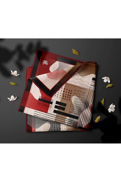 Levidor Κρυστάλλινο κασκόλ με ριγέ σχέδιο