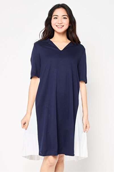 Lacoste Women Solid Mini Dress, Multicolor