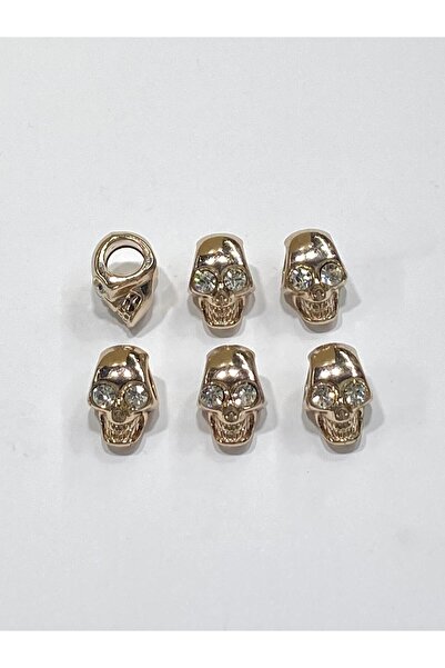 karantuhafiye Метален аксесоар за череп / Аксесоар от дантела / Комплект от 6...