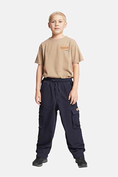 BENCH Kids Boy 2 Pieces Short Sleeve Top And Pants Set, Multicolor