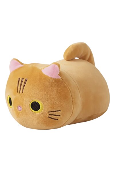 Malvys Plush Toy Orange Cat "Mimi" 25 cm, Soft and Fluffy, Cute Gift