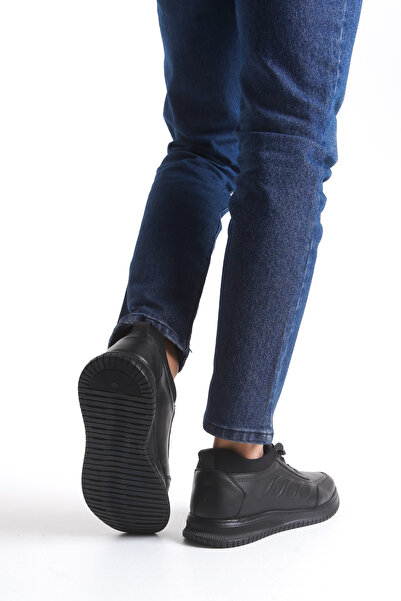 Ghattix 027 Ανδρικά ελαστικά παπούτσια από γνήσιο δέρμα