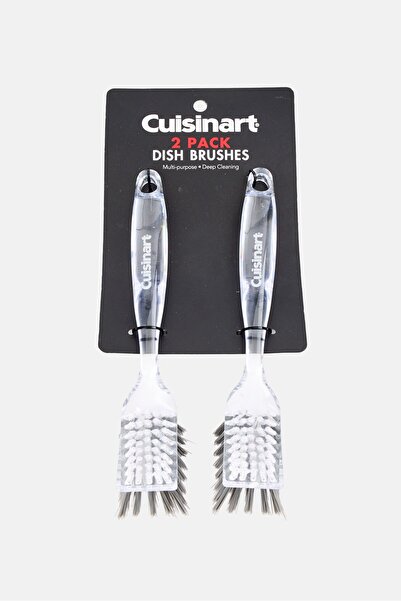 Cuisinart 2 Pieces Dish Brushes With Handle, Transparent