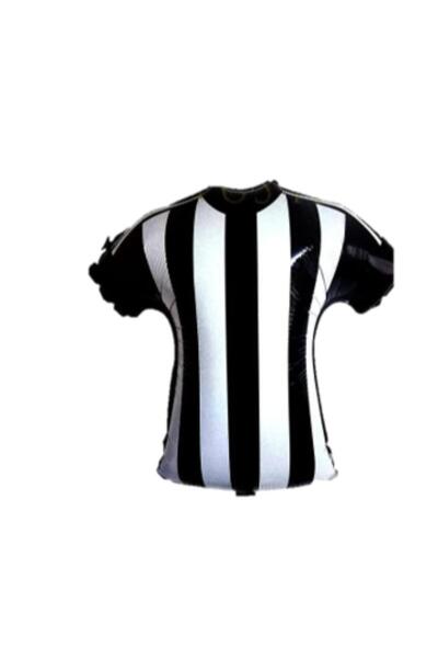 İSTOÇ PARTİ Black and White Fan Jersey Foil Balloon