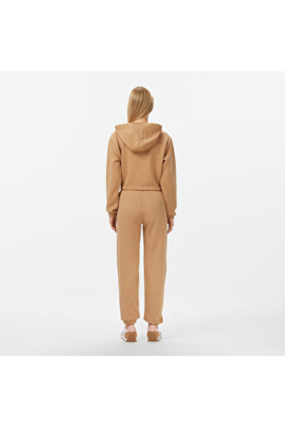 Guess Peony Regular Fit Kadın Kahverengi Eşofman Altı