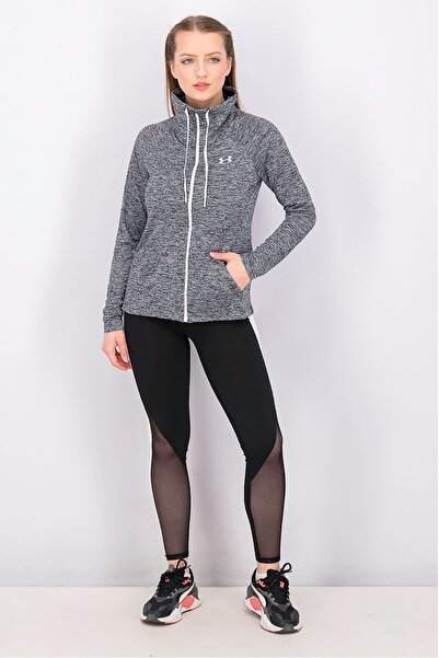 Under Armour Women UA Tech Twist Full Zip Sweater, Grey Combo