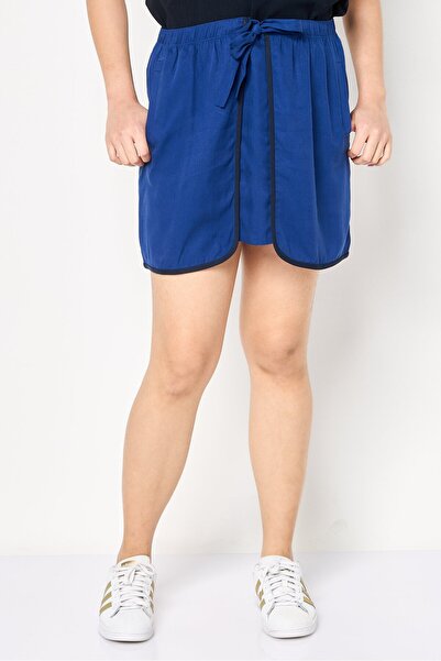 Lacoste Women Textured Mini Skirts, Blue