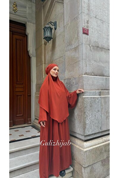 güliz hijab Güliz Ferace Souffle Veil Set