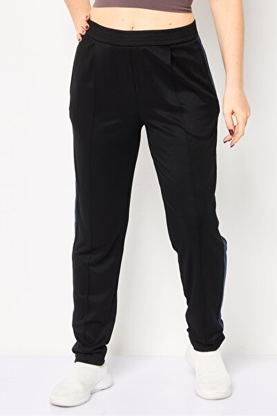 Lacoste Women Regular Fit Solid Track Pants, Black