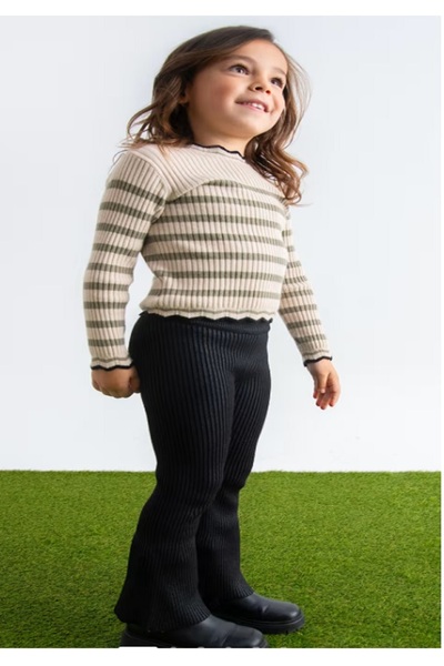 Abel & Lula Abel&Lula Girls' Spanish Leggings - Black