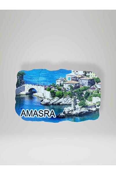 Mundy AMASRA Temalı Çatlatma Polyester Magnet Buzdolabı Süsü