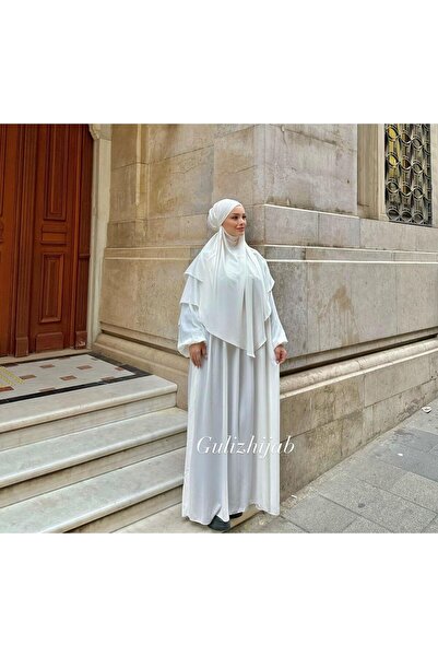 güliz hijab Güliz Ferace Souffle Veil Set