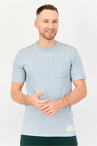 Champion Men Sportswear Fit Short Sleeves Outdoor T-Shirt, Heather Grey