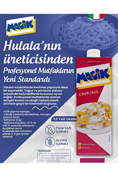Magik Bitkisel Krema 1 Lt