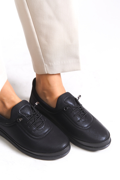 Riccon Women's Casual Shoes 0012960 Black Patterned