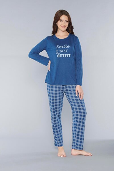Alperi Long Sleeve Pajama Set Seasonal Viscose 790-26
