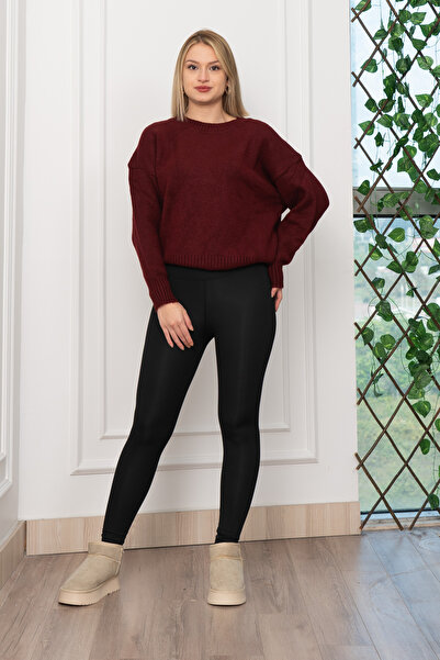 MissVina Round Neck Soft Knit Sweater 258181
