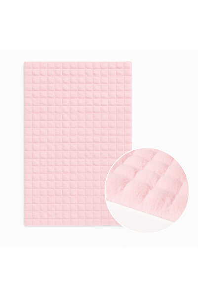 ULTRA HALI Fluffy Serisi Tavşan Tüyü Yıkanabilir Kolay Temizlenir Kaymaz Doku...