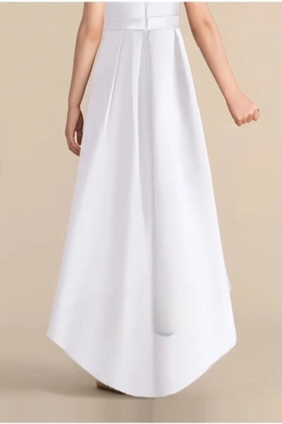 miço kids Girls' Evening Dress Elegant Party Wedding Dress
