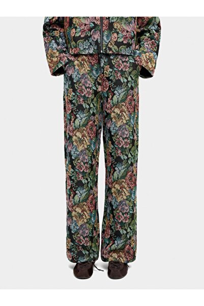 PARFOIS Çiçek Desenli Jakarlı Pantolon