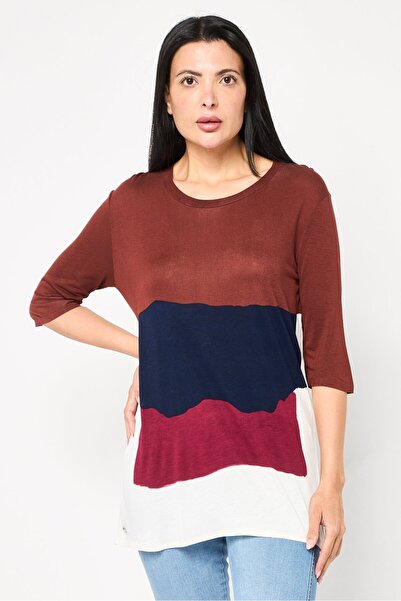 Lacoste Women Crew Neck Short Sleeve Embroidered Logo T-Shirt, Multicolor