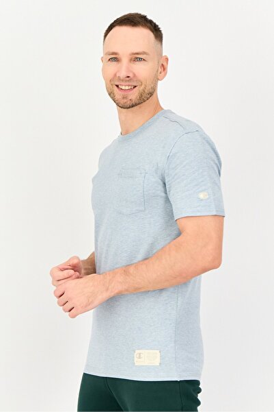 Champion Men Sportswear Fit Short Sleeves Outdoor T-Shirt, Heather Grey