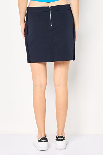 Lacoste Women Textured Mini Skirt, Navy