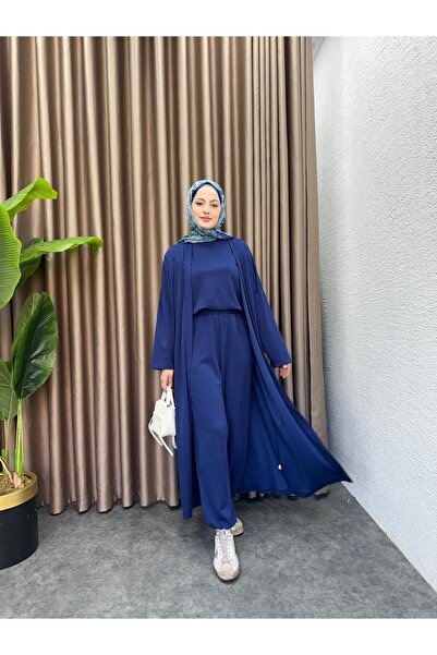 MEYSADESİGN Üçlü Sandy Takım Lacivert