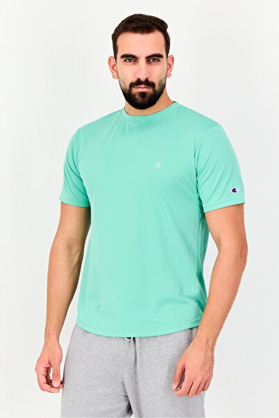 Champion Men Sportswear Fit Short Sleeve Outdoor T-Shirt, Light Green