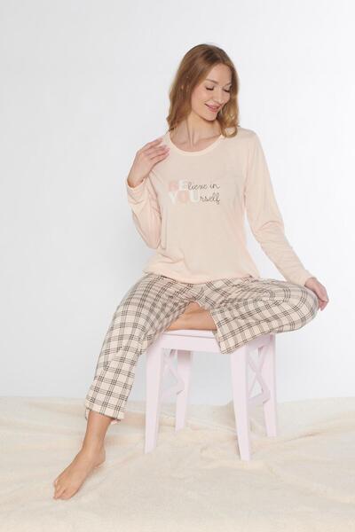 Alperi طقم بيجامة بأكمام طويلة 790-84