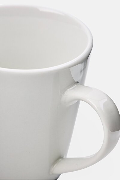 Gibson Home Ceramic Coffee Cup 380ml, White