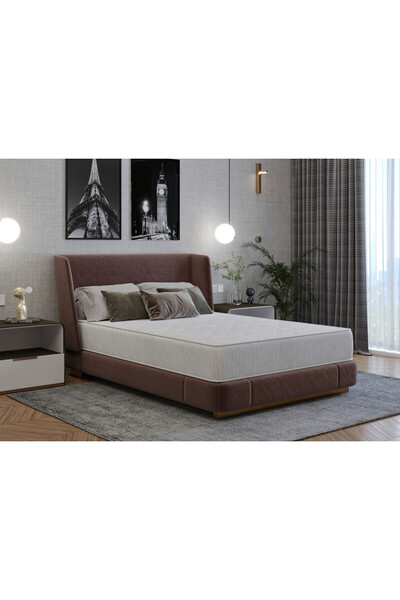 Somnart Saltea Cu Arcuri Dorma 140X200, Înălțime 20 Cm, Ortopedică, Husă Matlasată, Duritate Medie