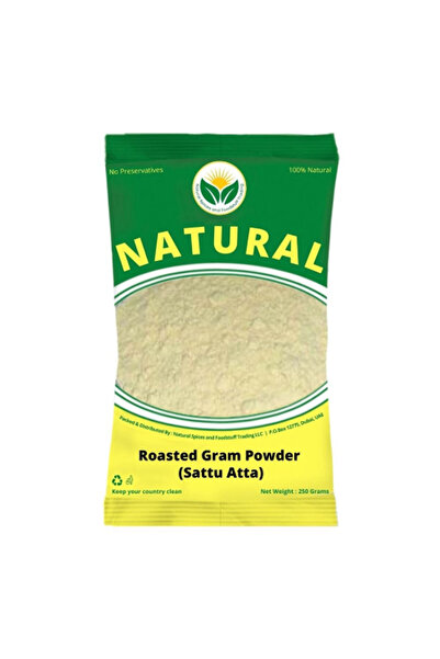 Natural مسحوق جرام محمص (ساتو أتا/آتا) 500 جرام × 12