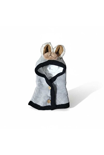 Aware Time 0-12 Months Fleece-Lined Balaclava with Girl and Boy Figures