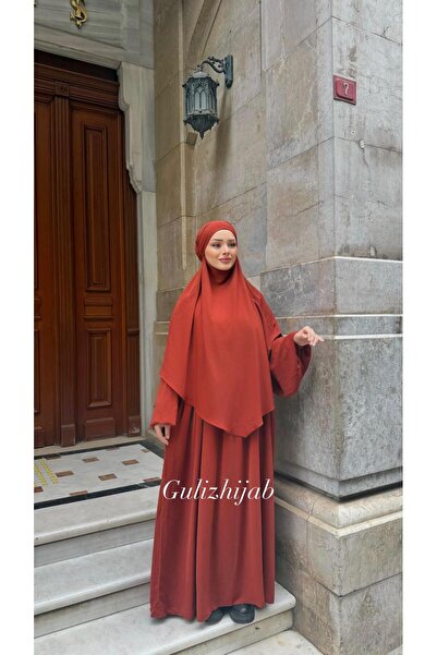 güliz hijab Güliz Ferace Souffle Veil Set