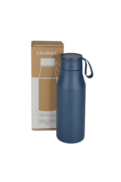 SQUARE ONE GIFTS R-NEBRA - CHANGE Collection Recycled Stainless Steel Vacuum Bottle