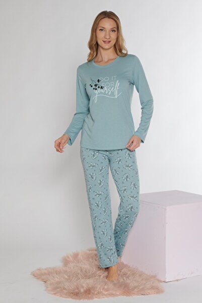 Alperi Long Sleeve Pajama Set Viscose 790-37