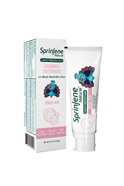 SprinJene Sprin Gen Children's Toothpaste 100g for Cavity Protection with Gum