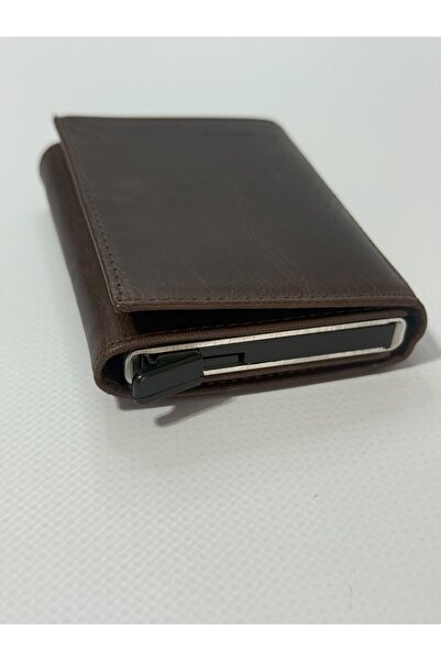 Nevgiss Aksesuar Real Leather Wallet with Mechanical Snap Closure