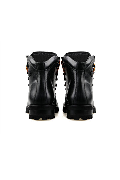 Harley Davidson 026M100060 Notley Black Deri Erkek Günlük Bot 026M100060-NOTLEY-BLACK-DERI Siyah