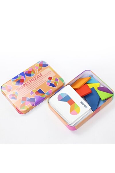 OEM Construction set, geometric shapes tangram Montessori, multicolor