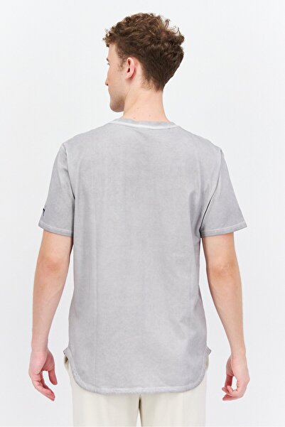 Puma Men Sportswear Fit Short Sleeve Outdoor T Shirt, Grey