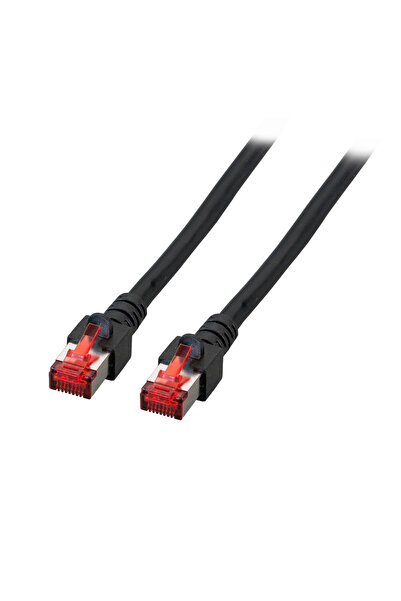 Other Patchcord RJ45 SFTP cat. 6 LSZH negru 1m