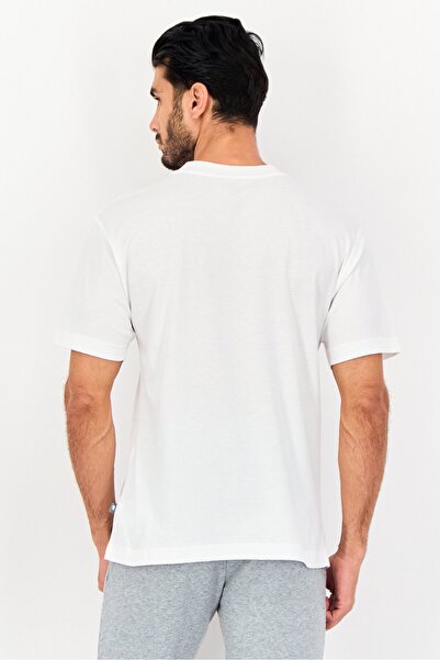 New Balance Men Sportswear Fit Short Sleeve Outdoor T-Shirt, White